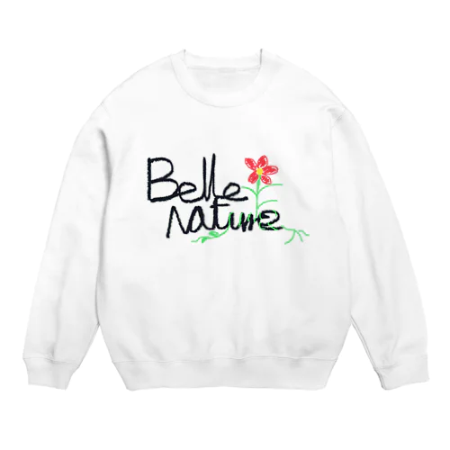 belle nature Crew Neck Sweatshirt