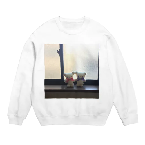 甘く寄り添い生きること Crew Neck Sweatshirt