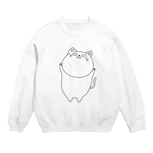 ギャンかわぬこ Crew Neck Sweatshirt