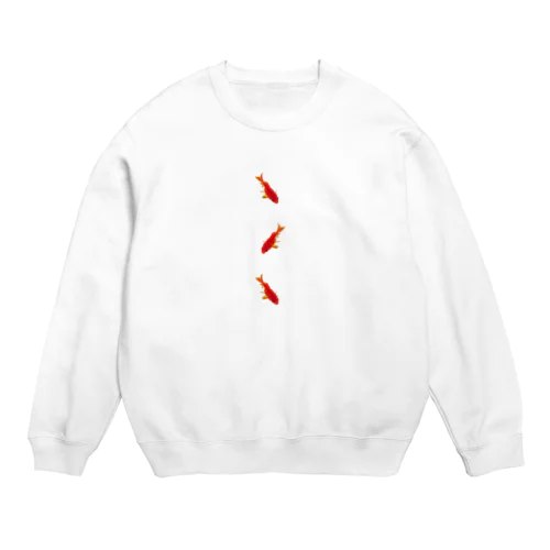 金魚さん Crew Neck Sweatshirt