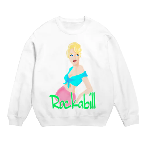 Rockabillシリーズ！ Crew Neck Sweatshirt