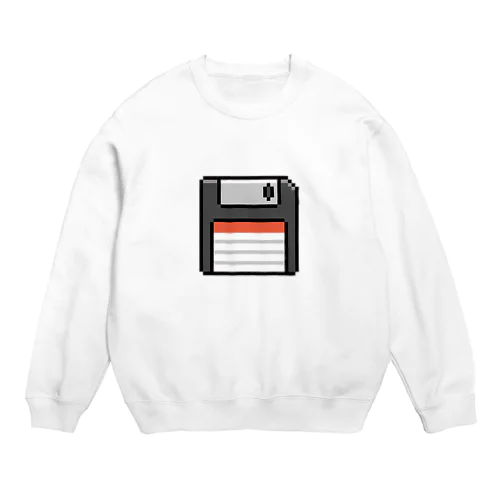 floppy-disk Crew Neck Sweatshirt