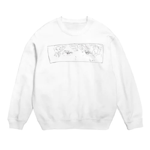 ちかちか少女 Crew Neck Sweatshirt