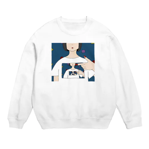 どれがホンモノ？ Crew Neck Sweatshirt