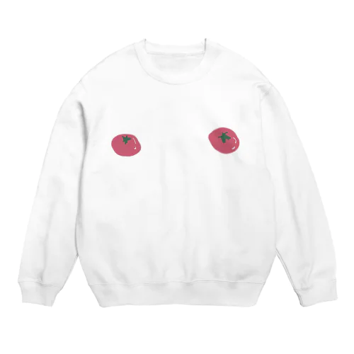 ふぞろいトマト Crew Neck Sweatshirt