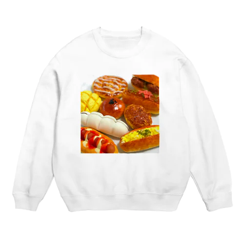 いろんなパン Crew Neck Sweatshirt