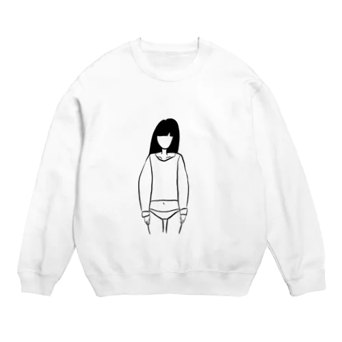 部屋着とパンツの人 Crew Neck Sweatshirt