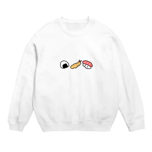 すきすきふーど Crew Neck Sweatshirt