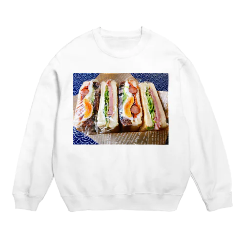 サンドウィッチ弁当 Crew Neck Sweatshirt