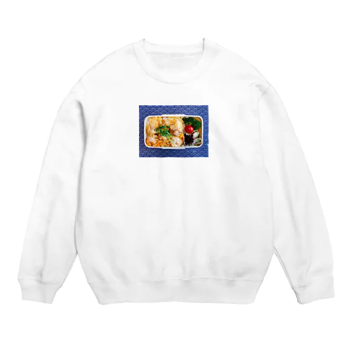 親子丼弁当 Crew Neck Sweatshirt