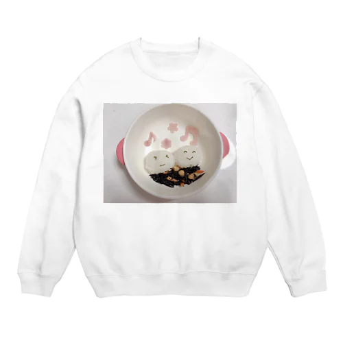 ニコニコゴハン(^ ^) Crew Neck Sweatshirt