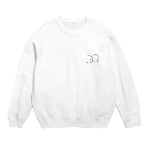 パイしてく？ Crew Neck Sweatshirt