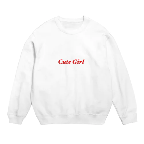 cutegirl Crew Neck Sweatshirt