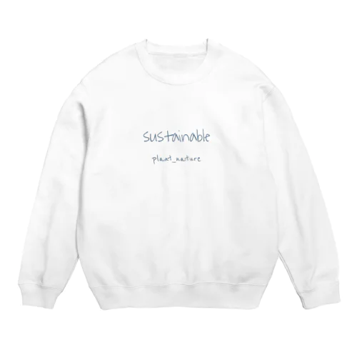 sustainable スウェット Crew Neck Sweatshirt