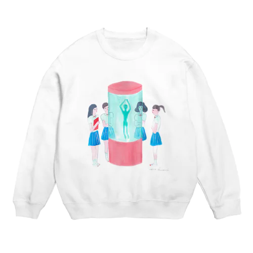 未確認生命体確保 Crew Neck Sweatshirt