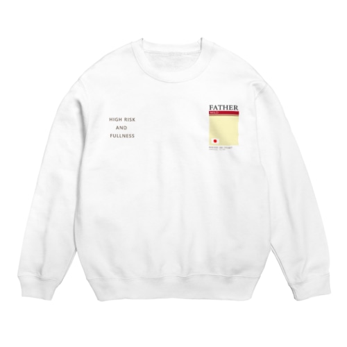 HIGH RISK&FULLNESS Crew Neck Sweatshirt