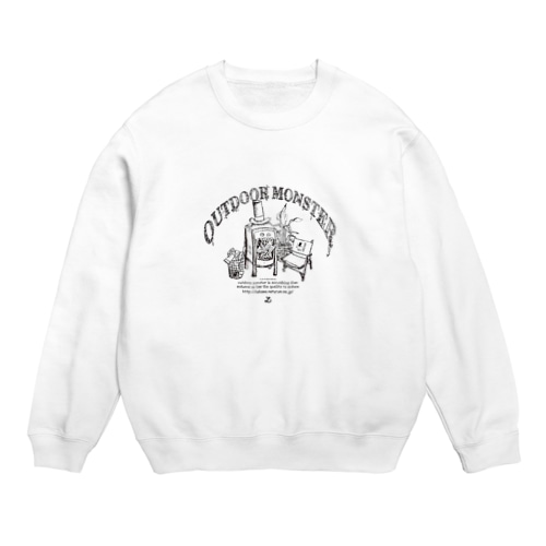 LOCK×kabawo デザイン Crew Neck Sweatshirt