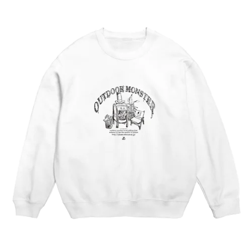 LOCK×kabawo デザイン Crew Neck Sweatshirt