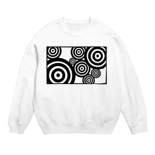 微睡み。(WH) Crew Neck Sweatshirt