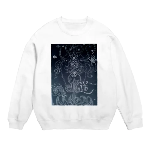 道の女神様☆宇宙バージョン Crew Neck Sweatshirt