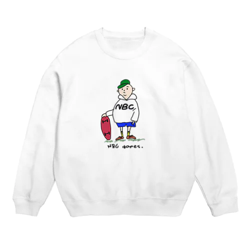 「Nick(ニック)」 Crew Neck Sweatshirt