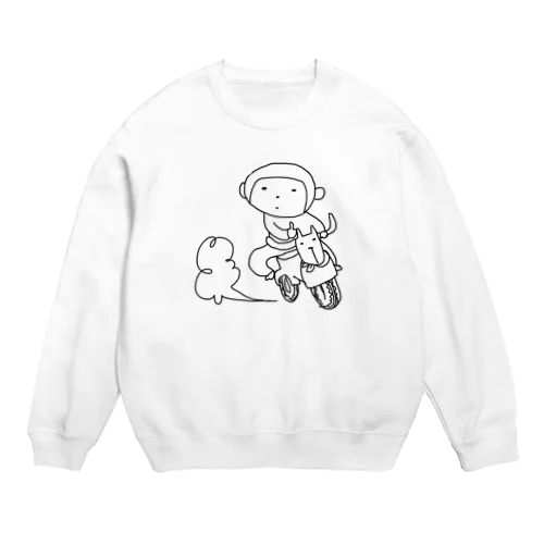 わるさるさ Crew Neck Sweatshirt