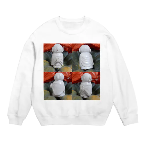 おじぞうさま Crew Neck Sweatshirt