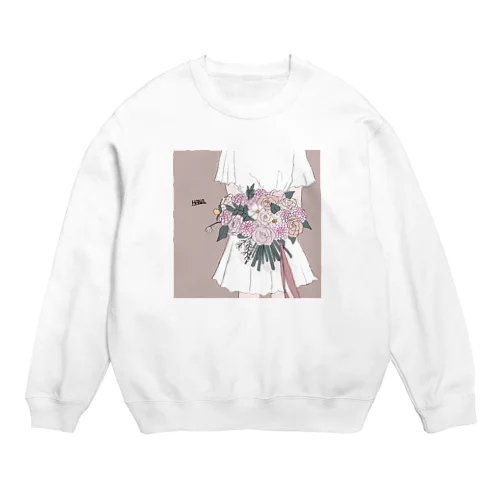 flower for you Crew Neck Sweatshirt