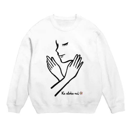 アロハALOHA HULA Crew Neck Sweatshirt