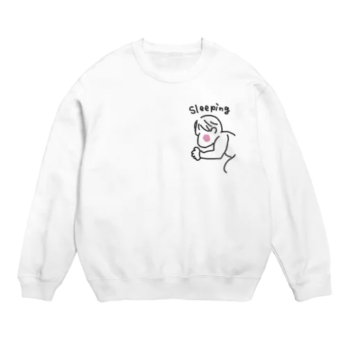 Sleeping Crew Neck Sweatshirt