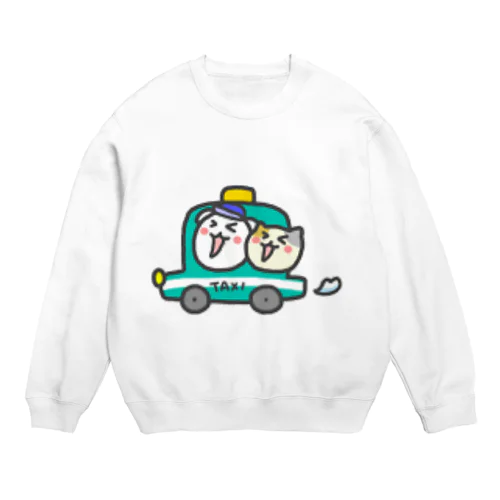 タクシー関連グッズ販売 Crew Neck Sweatshirt