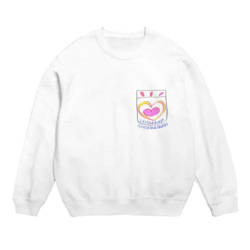 うちのこかわいいポッケ Crew Neck Sweatshirt