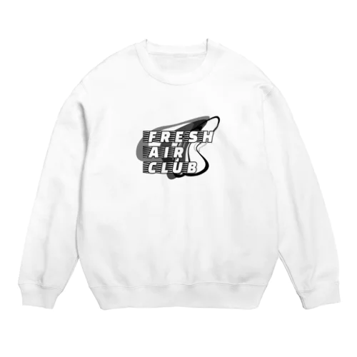 新鮮な空気愛好会 Crew Neck Sweatshirt