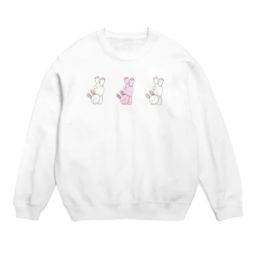 うさうさうさ Crew Neck Sweatshirt