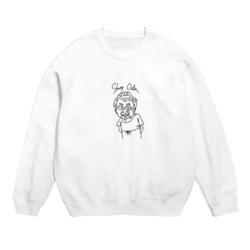 小田商店 -Shop Oda- 白 Crew Neck Sweatshirt