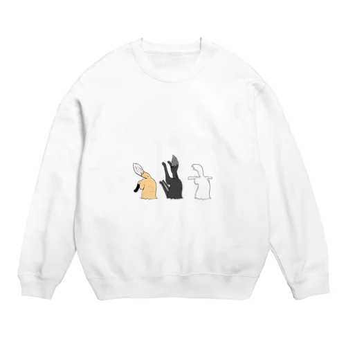 ささるキツネ2 Crew Neck Sweatshirt