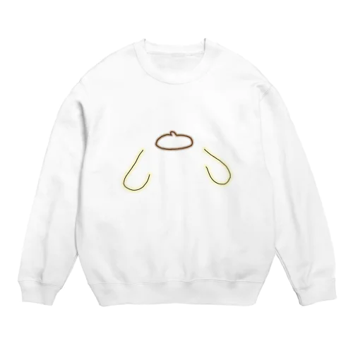 ポムポム顔なし Crew Neck Sweatshirt