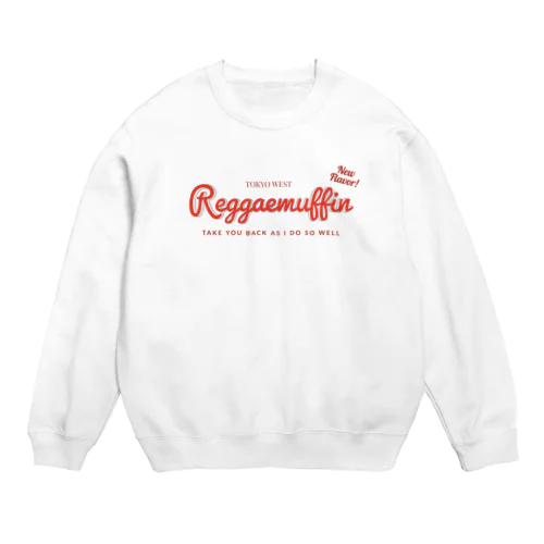 レゲエマフィン ロゴ Crew Neck Sweatshirt