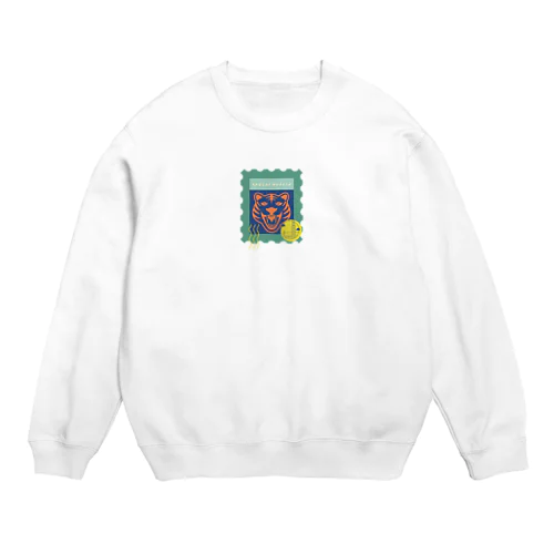 レゲエマフィン 虎 Crew Neck Sweatshirt