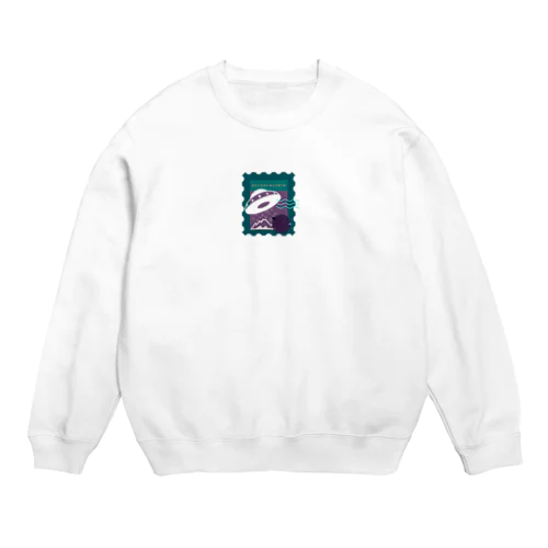 レゲエマフィン 円盤 Crew Neck Sweatshirt