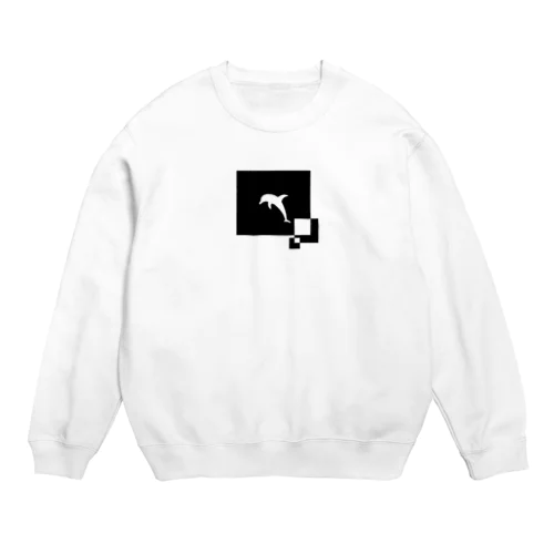 シンプルデザイン Crew Neck Sweatshirt