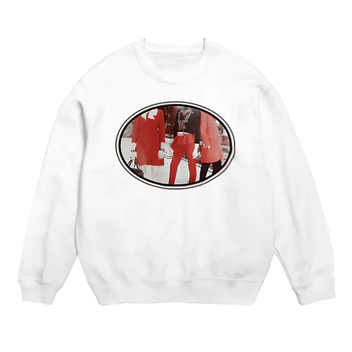 RED GIRLS Crew Neck Sweatshirt