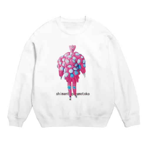 ワクワク星人 Crew Neck Sweatshirt