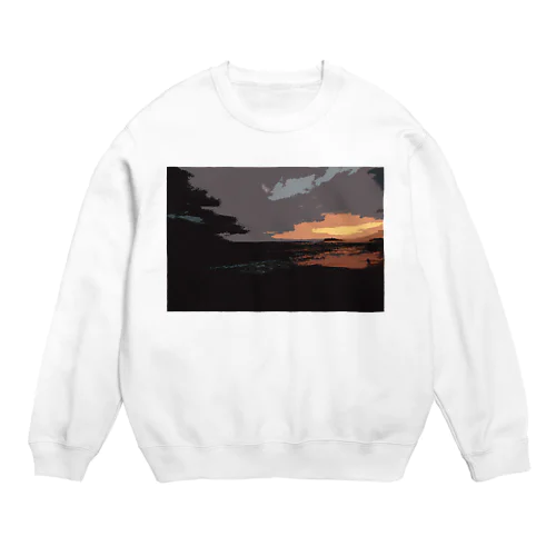 夕暮れ Crew Neck Sweatshirt