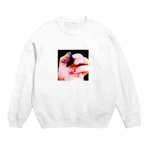  ▶︎guantic  Crew Neck Sweatshirt