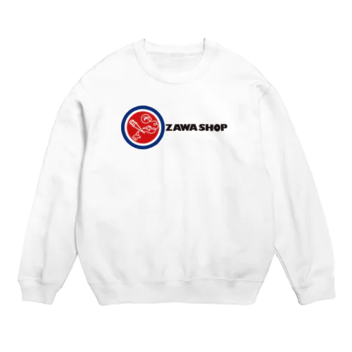 ZAWASHOP LOGO Crew Neck Sweatshirt