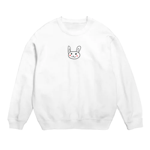 ゆるうさぎ Crew Neck Sweatshirt