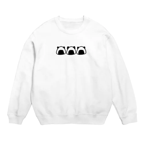 ねこおにぎり Crew Neck Sweatshirt