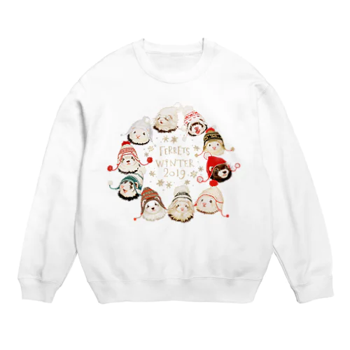 Winterferrets2019 Crew Neck Sweatshirt