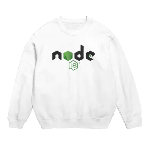 Node.jsグッズ Crew Neck Sweatshirt